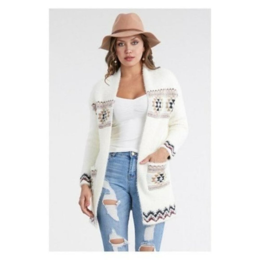 🆕Native Tribal Western Aztec Cardigan Sweater